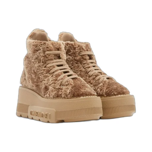 Nexus Fleece-Texture Sneakers