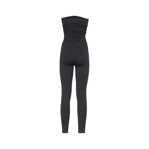 Khaite Tela Strapless Fitted Jumpsuit