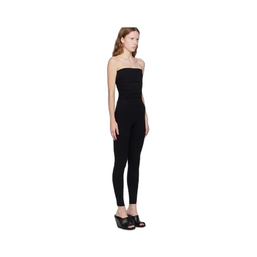 Khaite Tela Strapless Fitted Jumpsuit