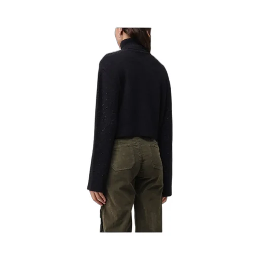 Blumarine Embellished Roll-Neck Knitted Jumper