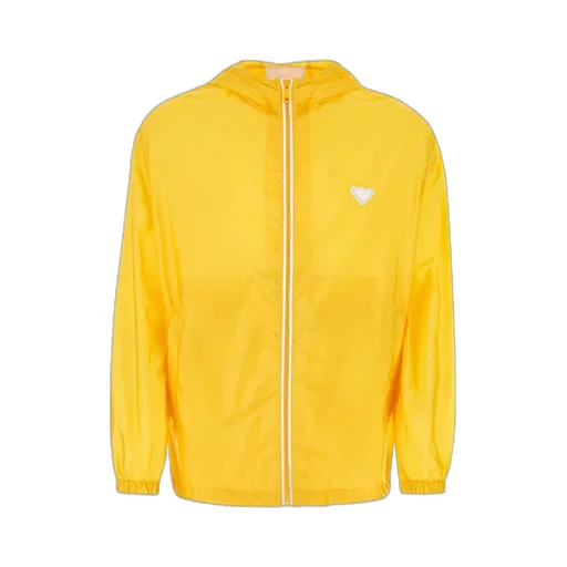 Hooded Zip-Front Jacket