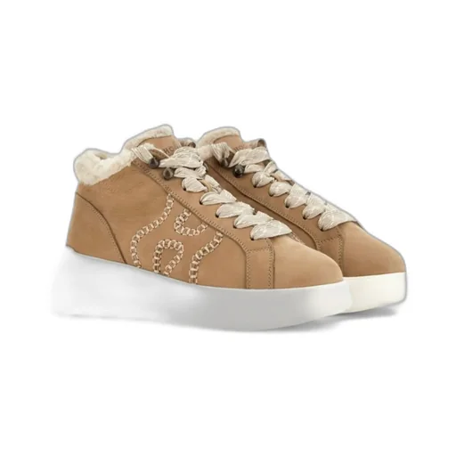 Hogan Rebel Teddy High-Top Sneakers