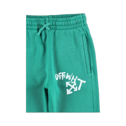 Paint Script Cotton Track Pants