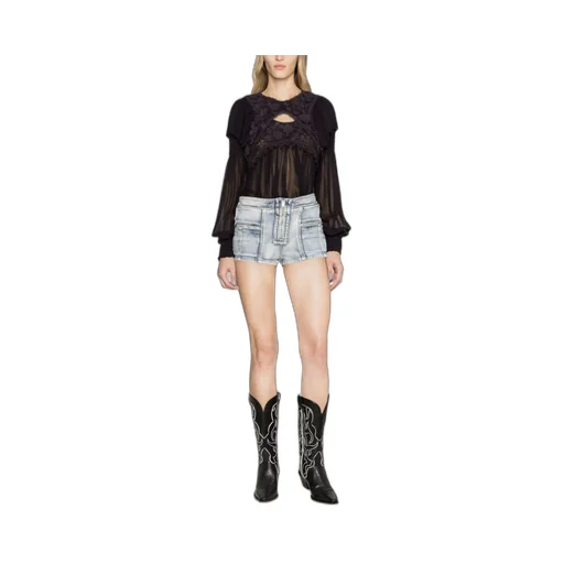 Lary Mini Denim Shorts