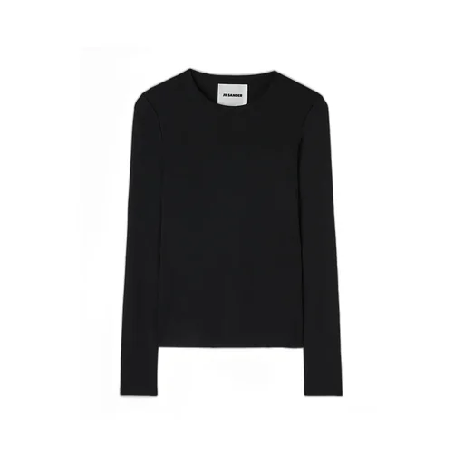 Jil Sander Long-Sleeved Crewneck Top