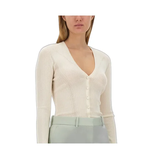 Lanvin V-Neck Knitted Cardigan