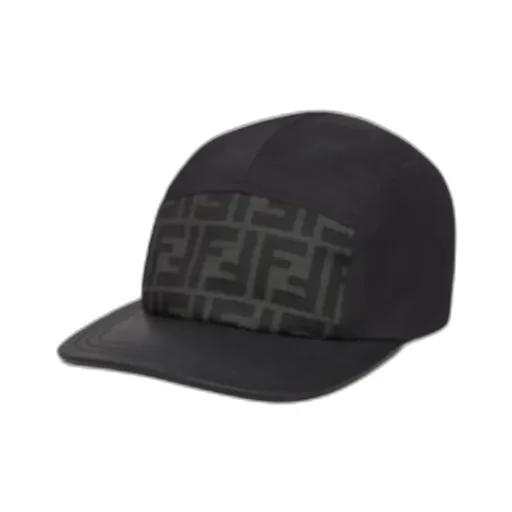 Black Nylon Baseball Cap