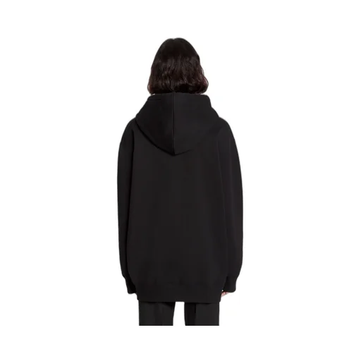 Lanvin Logo Detailed Drawstring Hoodie