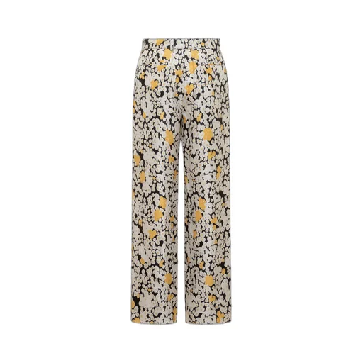 Lanvin High Waist Floral Printed Trousers
