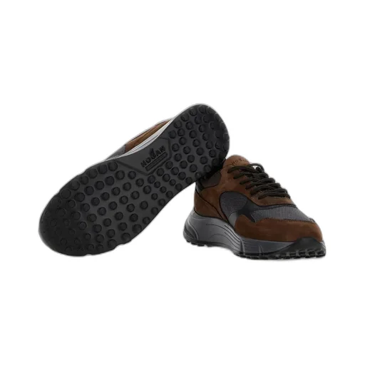Hogan Hyperlight Panelled Lace-Up Sneakers