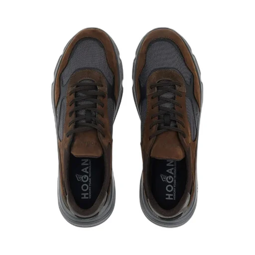 Hogan Hyperlight Panelled Lace-Up Sneakers