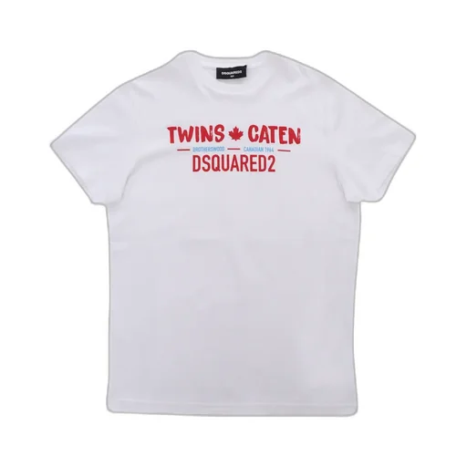 Dsquared2 Kids Logo Printed Crewneck T-Shirt