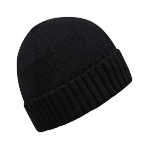 Stone Island Junior Logo Patch Knitted Beanie