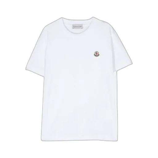 Moncler Enfant Logo-Patch Crewneck T-Shirt