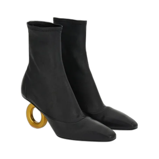 Pointed Short Boots