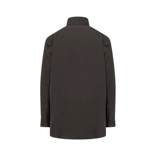 Off-White Logo Embroidered Long-Sleeved Shirt
