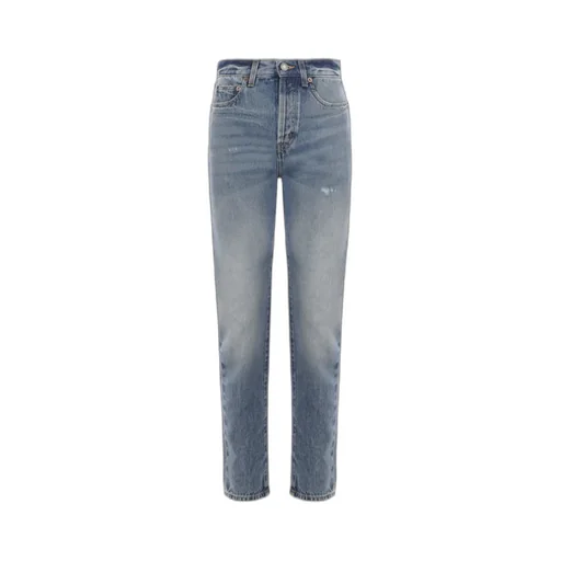 Saint Laurent Mid-Rise Slim Fit Jeans
