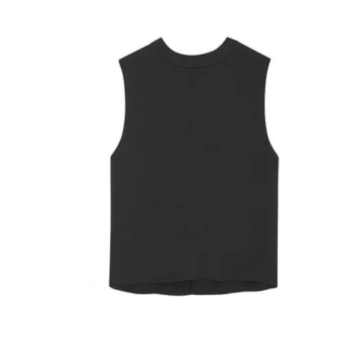 Saint Laurent Crewneck Sleeveless Tank Top