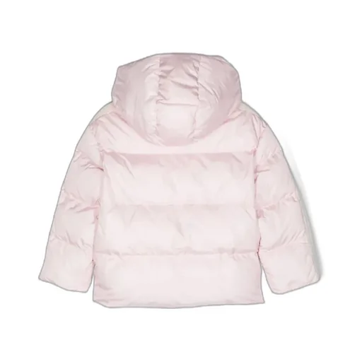 Palm Angels Kids Logo Printed Padded Jacket
