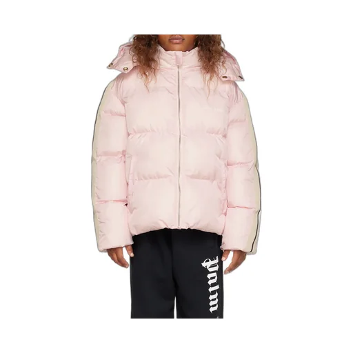 Palm Angels Kids Logo Printed Padded Jacket