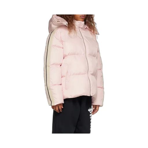 Palm Angels Kids Logo Printed Padded Jacket