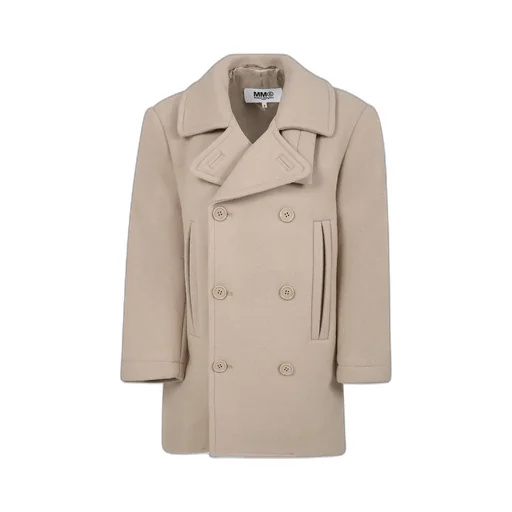 Long Sleeved Double-Breasted Jacket
