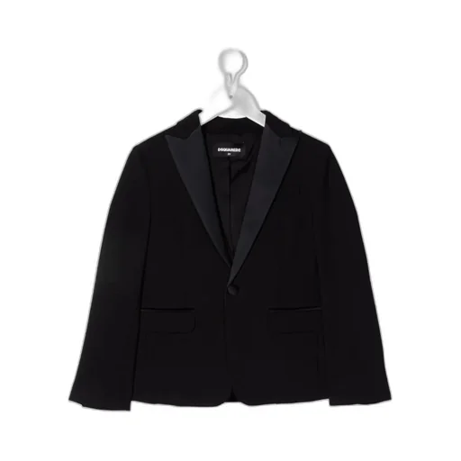Dsquared2 Kids Single-Breasted Long-Sleeved Blazer