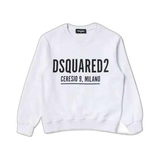 Dsquared2 Kids Logo Printed Crewneck Sweatshirt