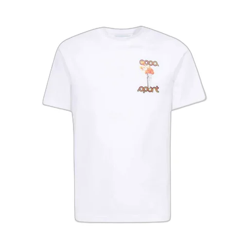 Casablanca La Flamme Du Sport Crewneck T-Shirt