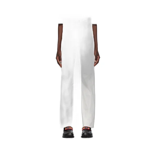 Lanvin Twisted Fringed Edge Jeans