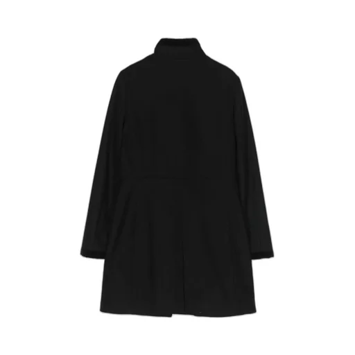 Fay Kids Virginia High-Neck Hook-Fastened Coat