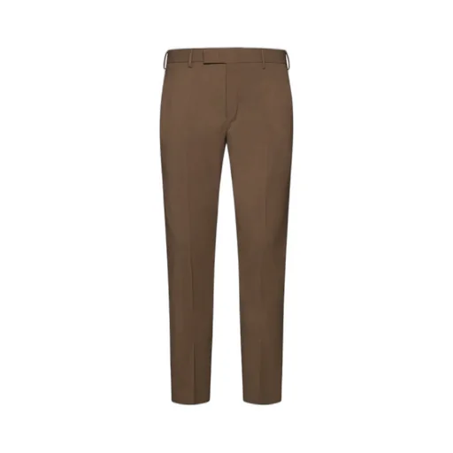 Mid-Rise Wool Tailored Trousers