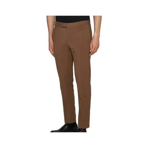 Mid-Rise Wool Tailored Trousers