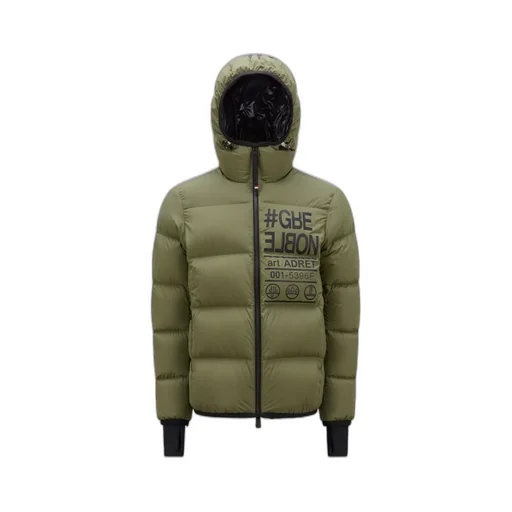 Moncler Grenoble Adret Logo Printed Padded Jacket