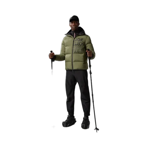 Moncler Grenoble Adret Logo Printed Padded Jacket