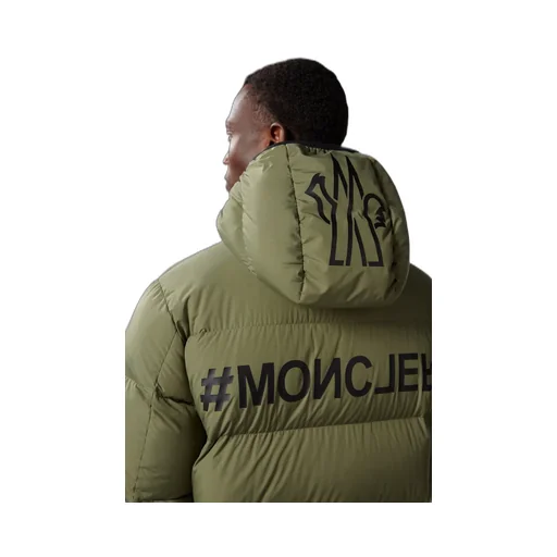 Moncler Grenoble Adret Logo Printed Padded Jacket