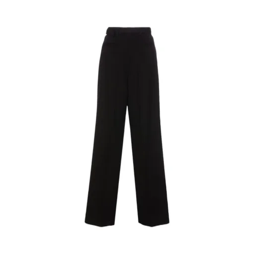 Belt-Loop Wool Trousers
