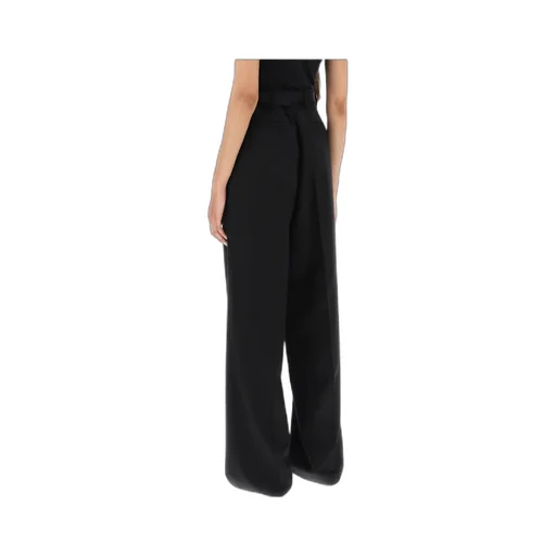 Belt-Loop Wool Trousers