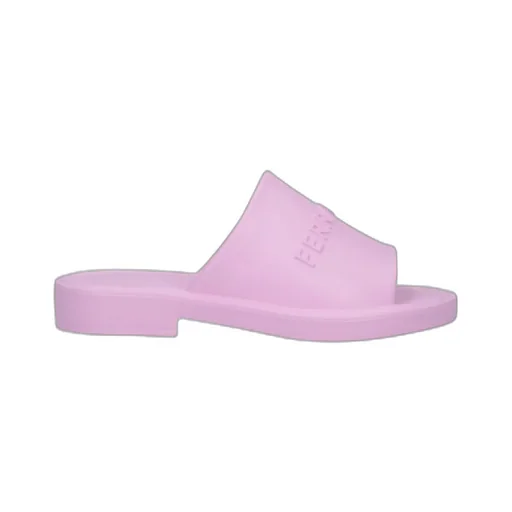 Salvatore Ferragamo Logo Embossed Slip-On Slides