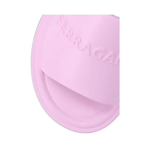 Salvatore Ferragamo Logo Embossed Slip-On Slides