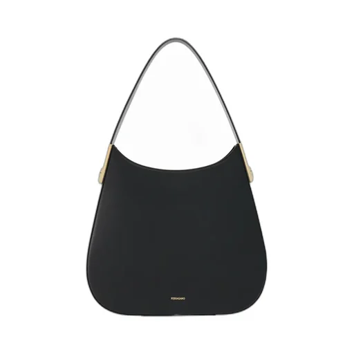 Salvatore Ferragamo Medium Logo Printed Hobo Bag