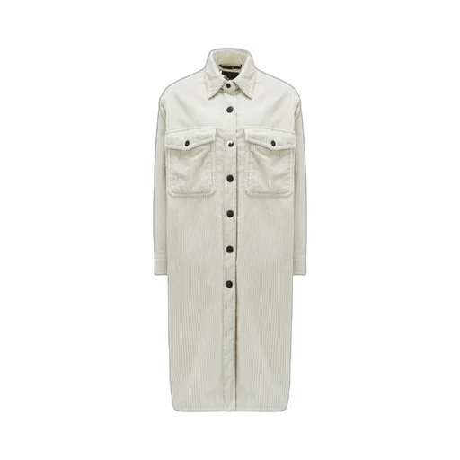Moncler Grenoble Vanay Corduroy Long Sleeved Shirt Jacket