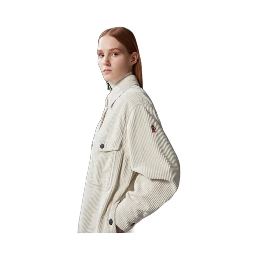 Moncler Grenoble Vanay Corduroy Long Sleeved Shirt Jacket