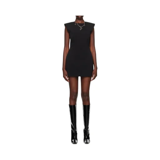 Belt-Loops Sleeveless Minidress