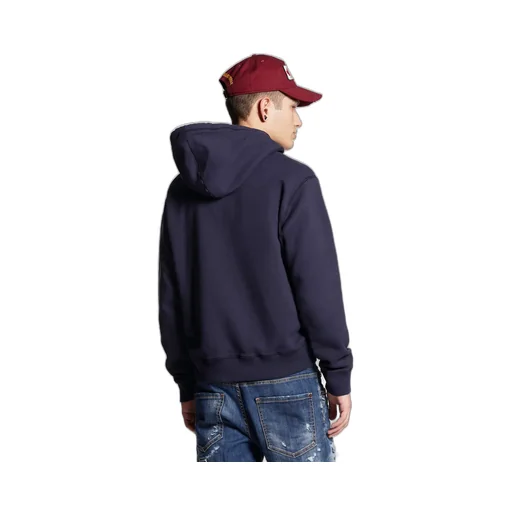 Dsquared2 Logo Printed Drawstring Hoodie