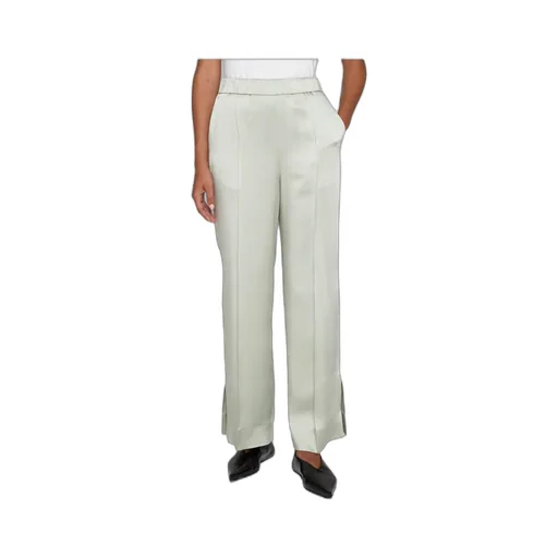 Jil Sander Elastic Waist Wide-Leg Trousers