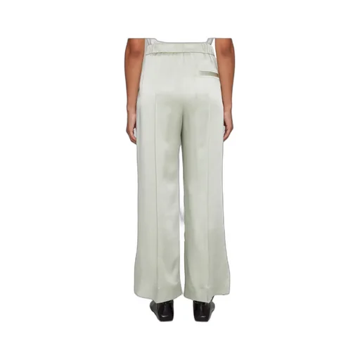 Jil Sander Elastic Waist Wide-Leg Trousers