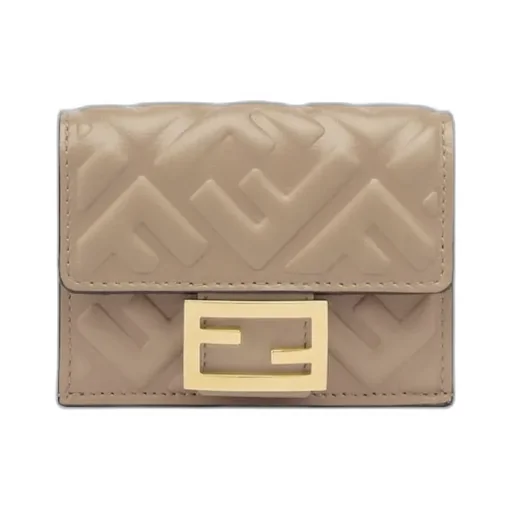 Fendi F Is Fendi Embossed Wallet