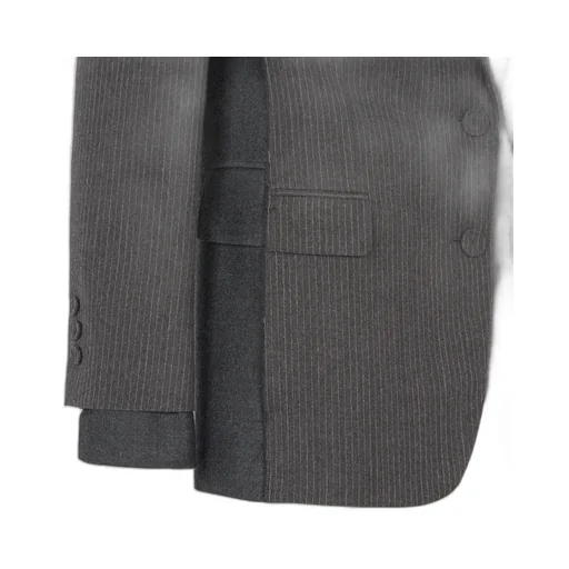 Fendi Single-Breasted Striped Tailored Blazer