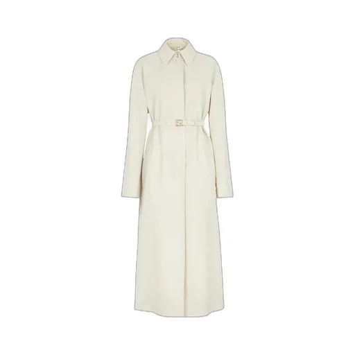 Fendi Single-Breasted Overcoat
